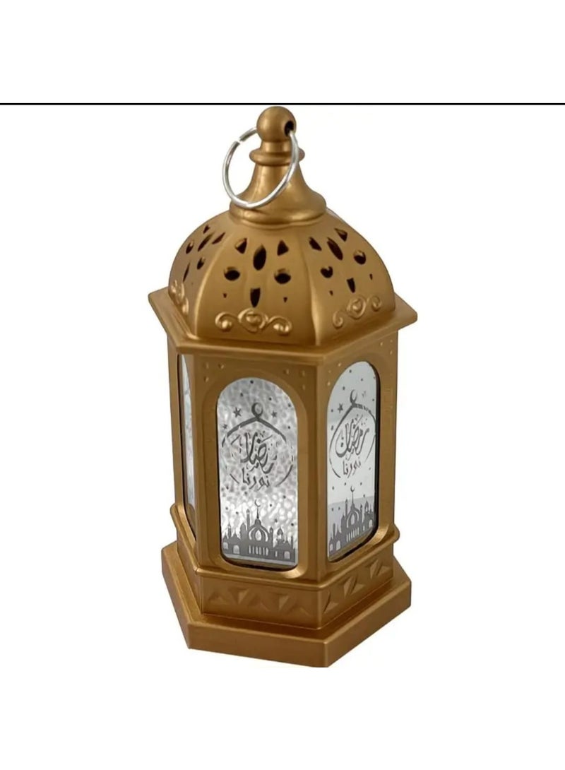 إل ديس زينة رمضان للإهداء مع إضاءة LED – فوانيس مغربية معلّقة على شكل شموع للسماء، مصابيح وفوانيس لعيد مبارك ورمضان - Image 2